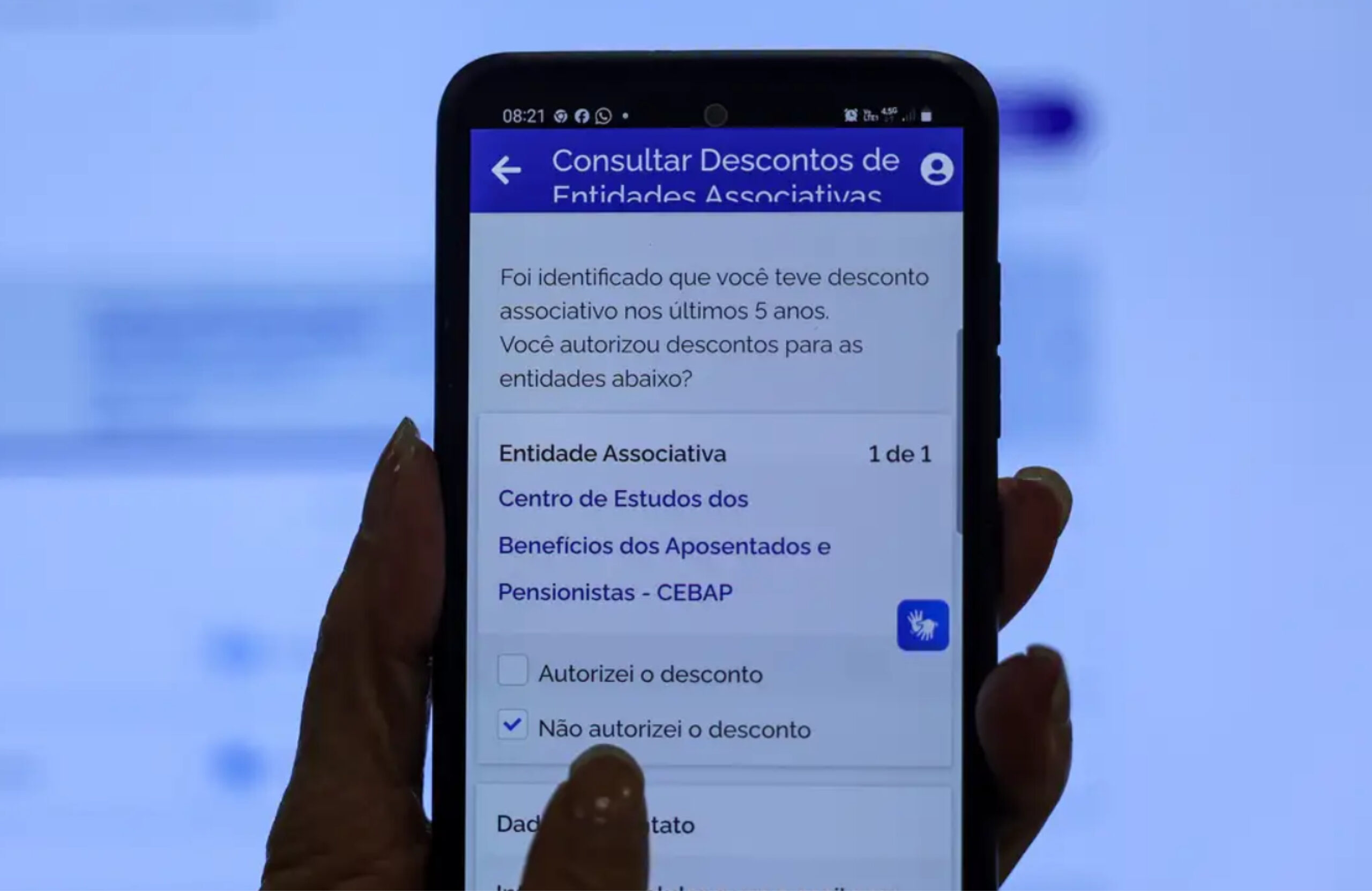 INSS entrou em contato via rede social? É golpe!
