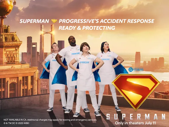 Progressivo chega ao resgate quando o Super-Homem não pode no filme