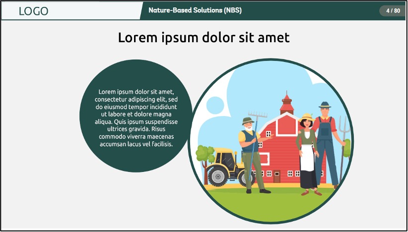 Exemplo de curso de soluções baseadas na natureza