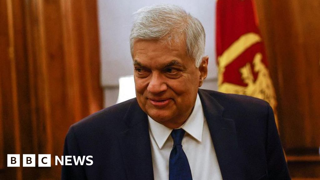 O ex -presidente do Sri Lanka preso