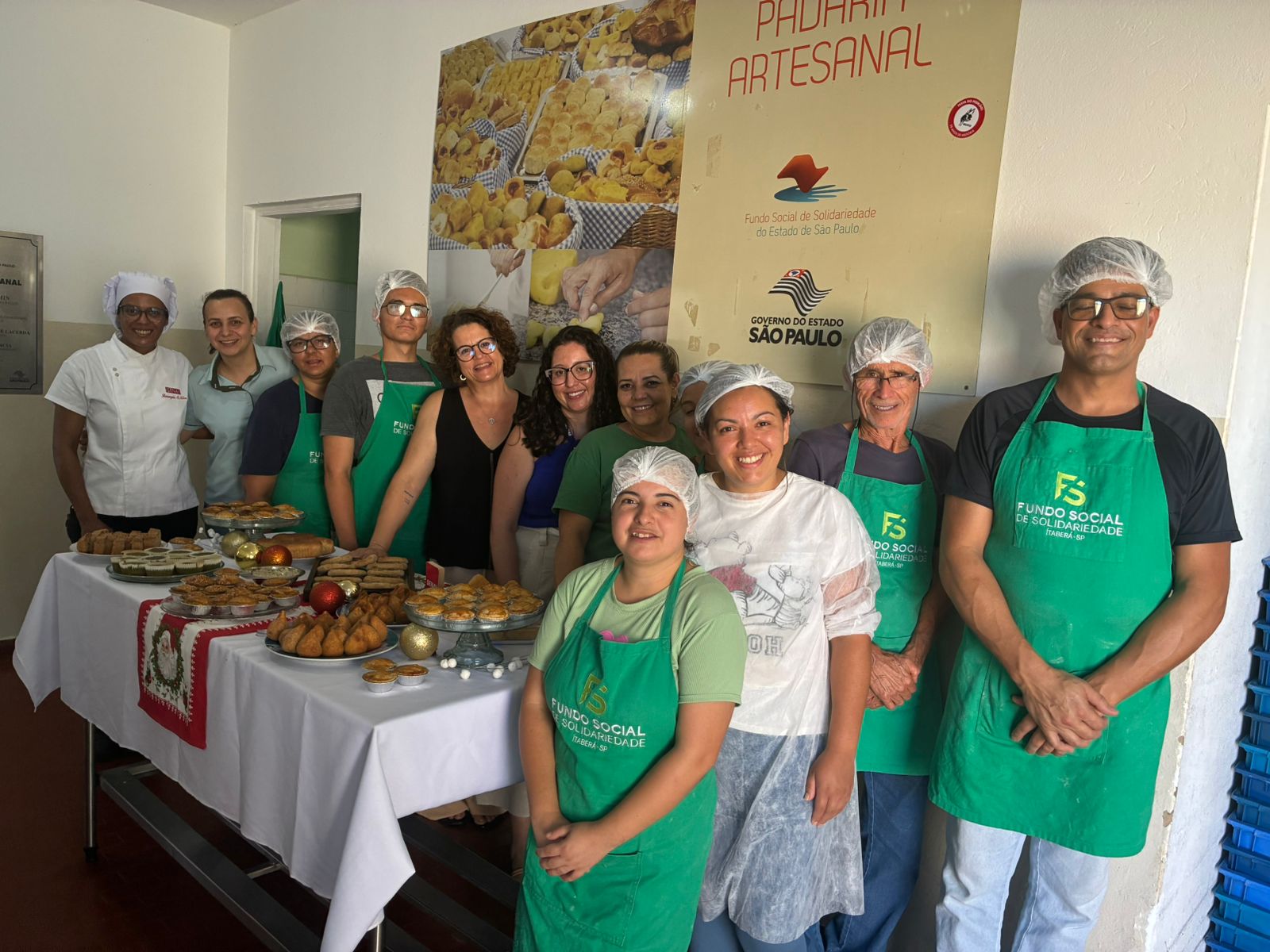 Sebrae-SP forma turma no curso em pães e salgados fitness em Itaberá | ASN São Paulo
