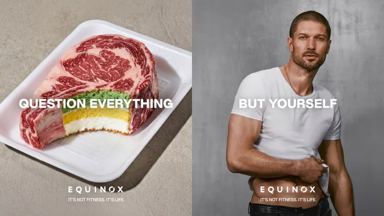 Trilha da campanha: Equinox usa IA para contrastar o condicionamento físico com a falsificação digital