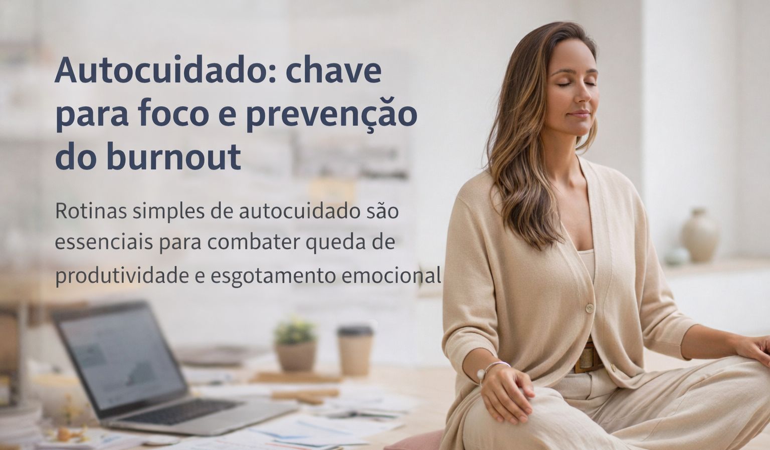 Autocuidado como estratégia para foco e prevenção do burnout no ambiente profissional