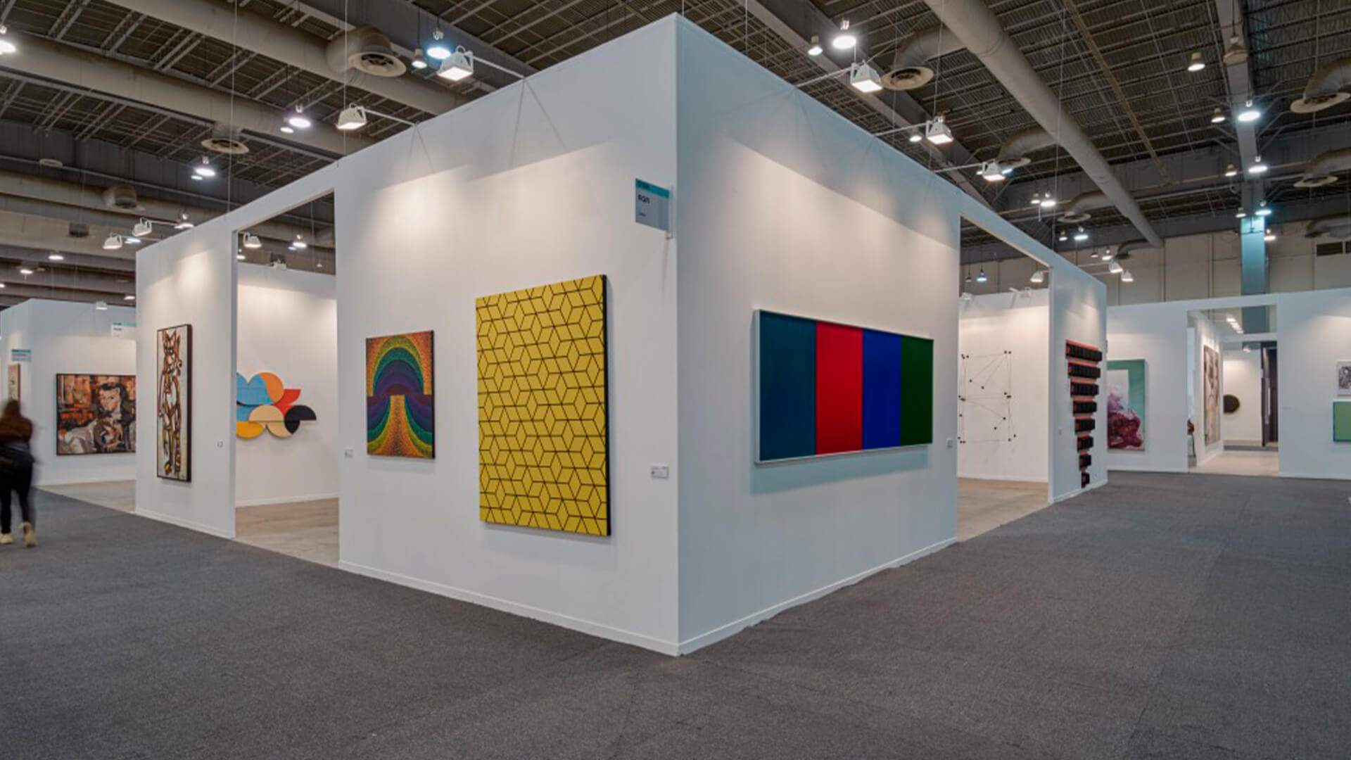 Feiras de arte e coleções privadas
