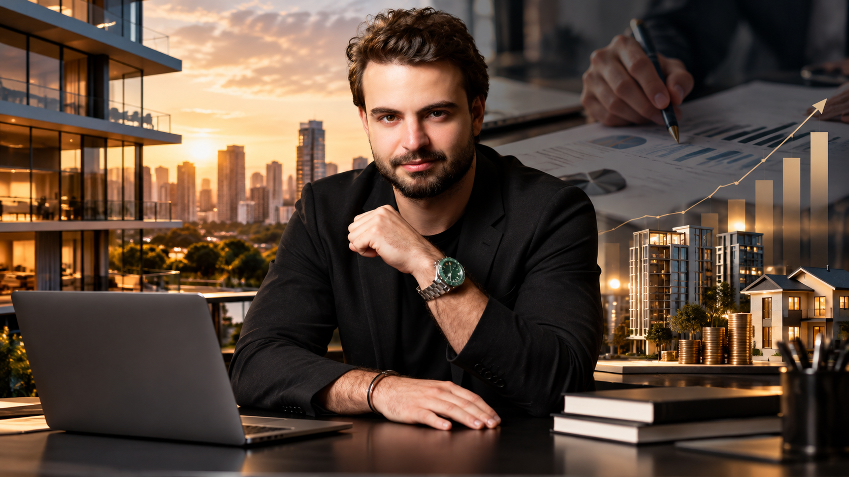 Flávio Ribeiro, CEO da FR Prime Imóveis, em cenário que representa investimentos imobiliários, gestão patrimonial e a evolução do mercado imobiliário.